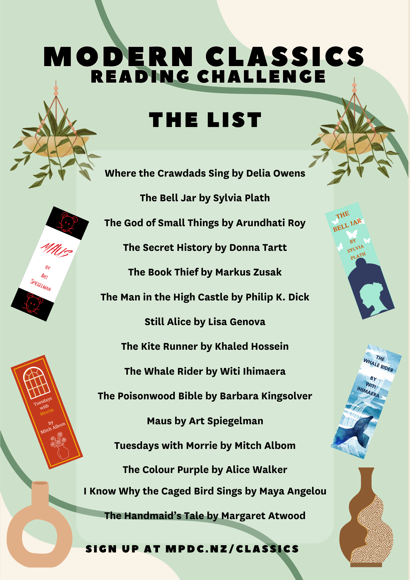 Classics Reading Challenge Modern Classics List