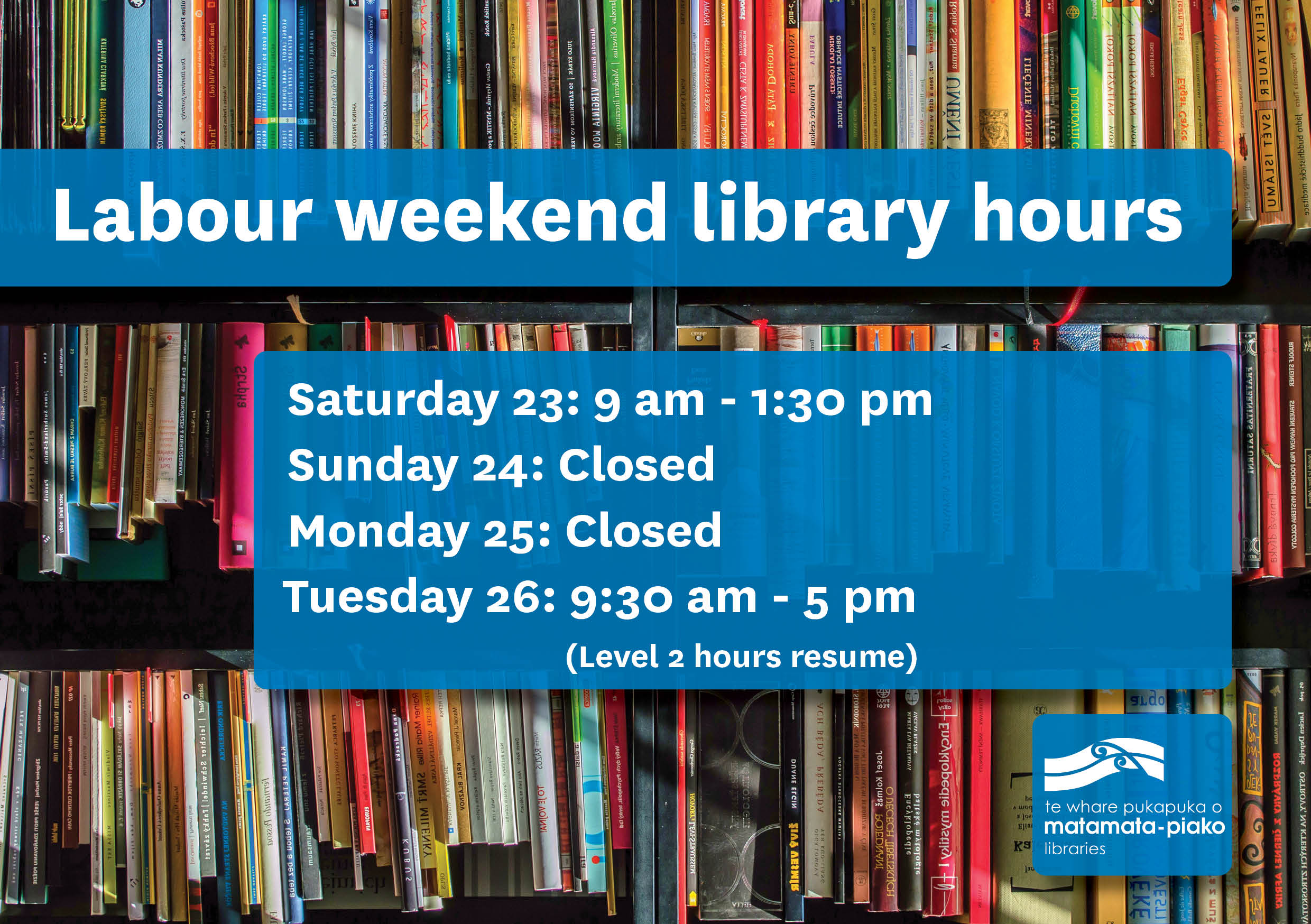 Libraries labour day closure 2021