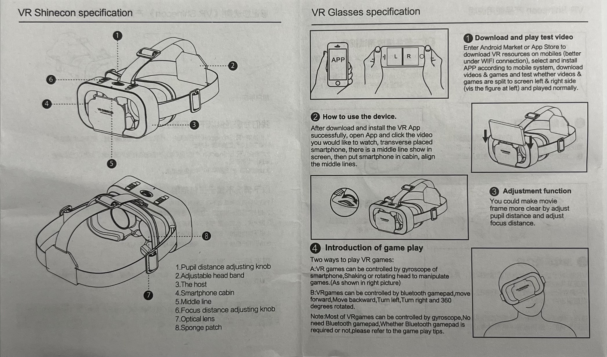 VR Glasses Guide