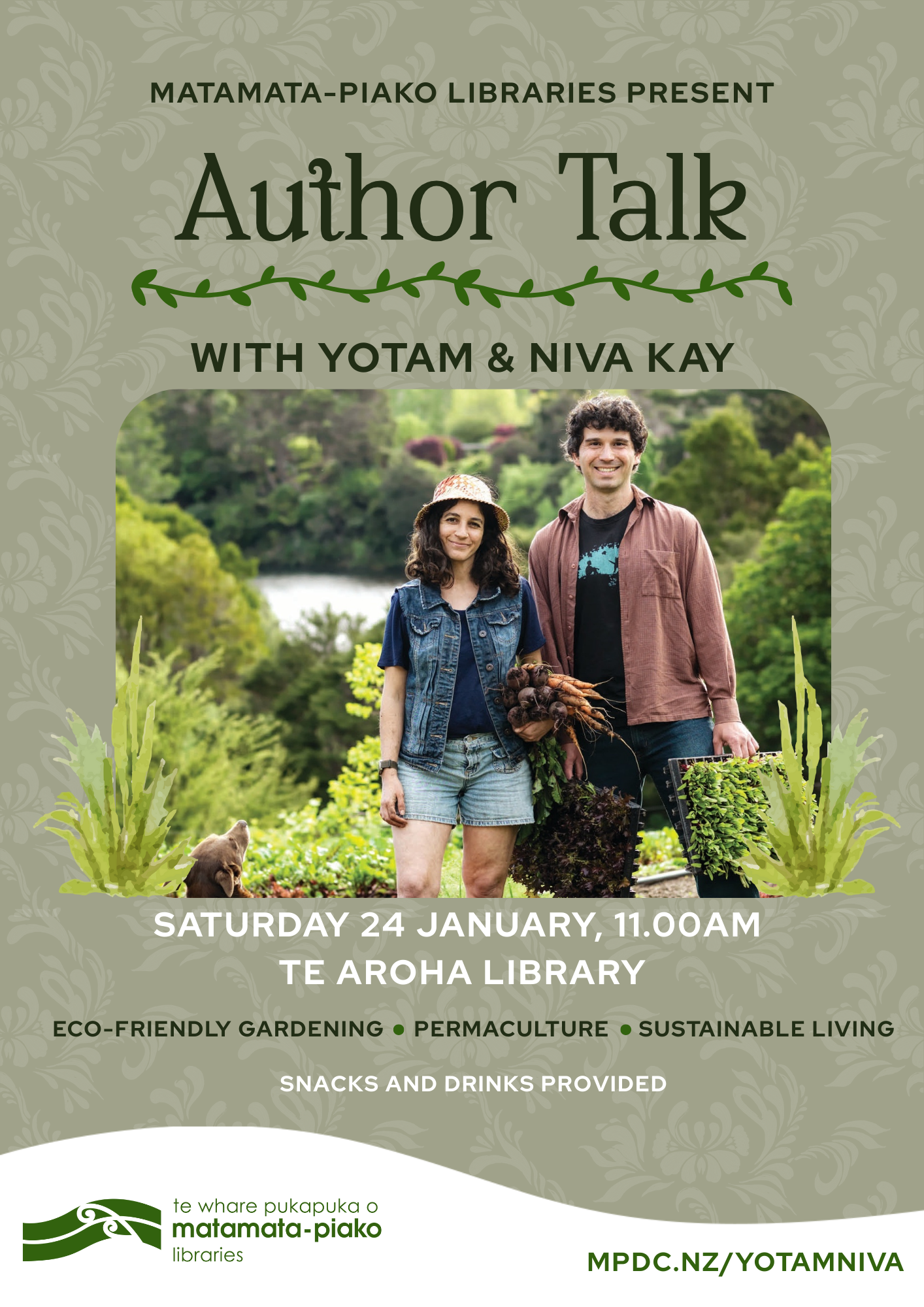 author talk yotam and niva kay